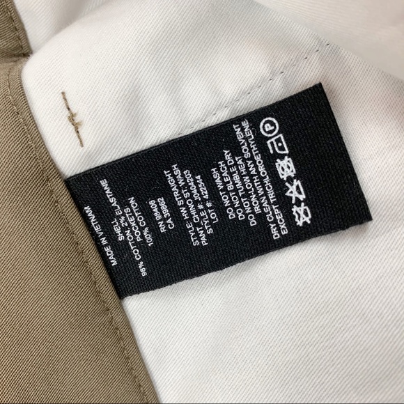 Theory high waist straight pants in stretch chino - Picture 9 of 12